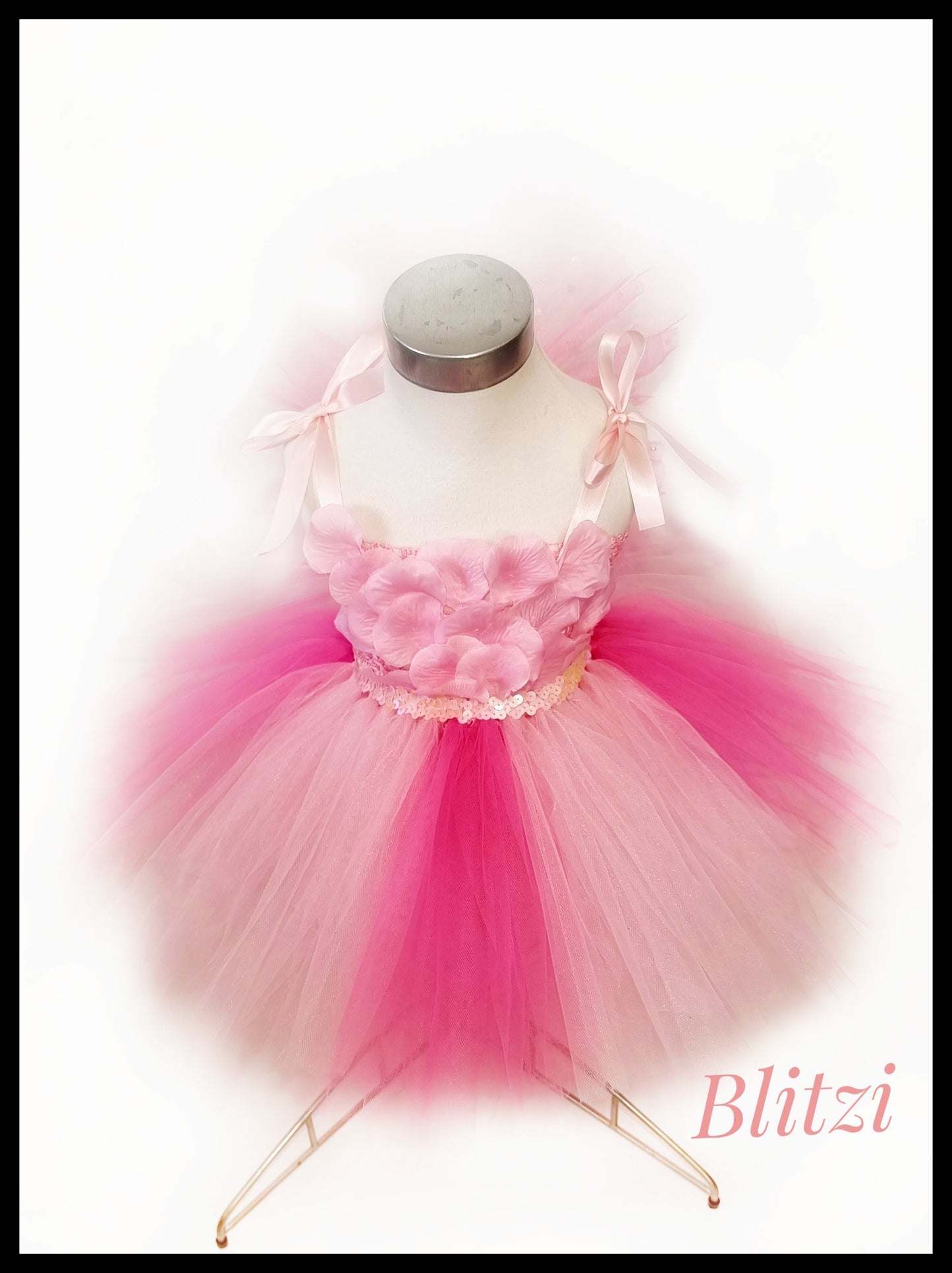 Baby girl pink fairy dress