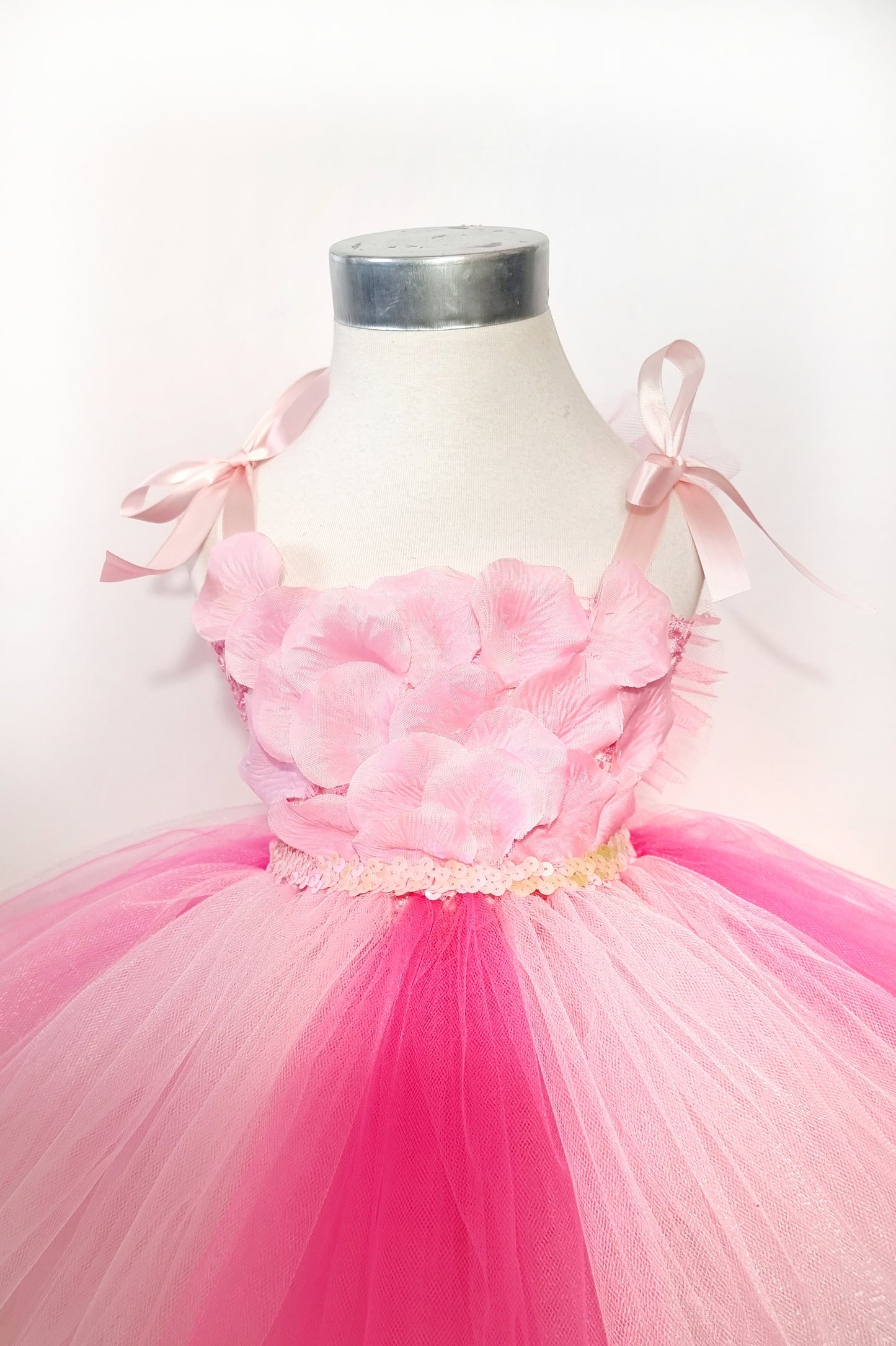 Baby girl pink fairy dress